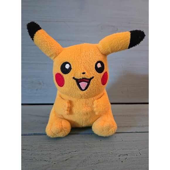 Vtg 2008 Pokemon Nintendo Pikachu Vintage Plush Stuffed Toy Anime Collectible - Picture 6 of 9